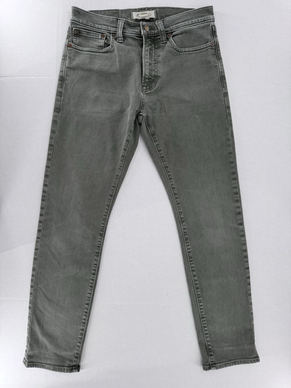 Madewell Men’s Jeans Size 29x30 Slim Green Tapered Casual